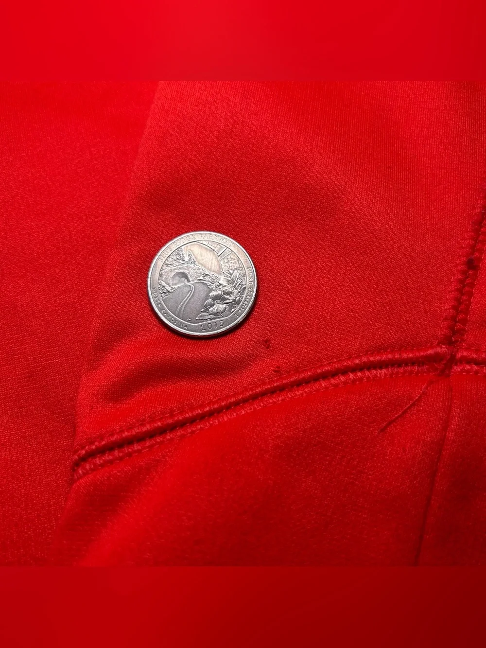 Nike Golf Therma Repel 1/2 Zip Pullover Men’s 2XL Varsity Red Jacket AR2600-634